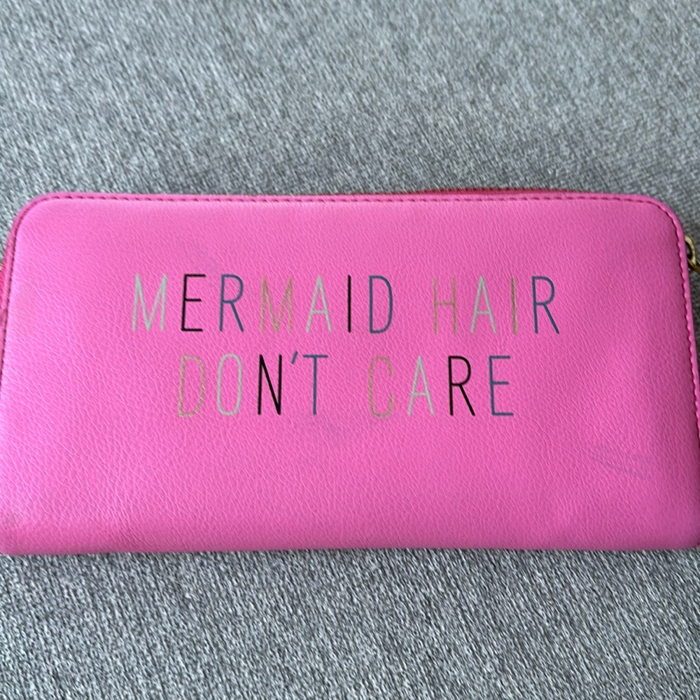 Mermaid Hair Don’t Care Wallet Fossil
